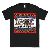 Black armed forces day love our troops Classic Tee - Artiststas