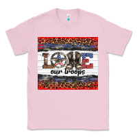 Bubblegum Pink armed forces day love our troops Classic Tee - Artiststas