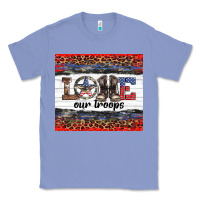Colony Blue armed forces day love our troops Classic Tee - Artiststas