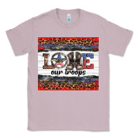 Lilac armed forces day love our troops Classic Tee - Artiststas
