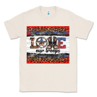 Natural armed forces day love our troops Classic Tee - Artiststas