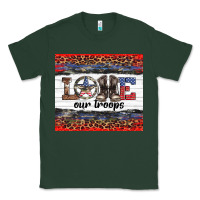 Sports Green armed forces day love our troops Classic Tee - Artiststas