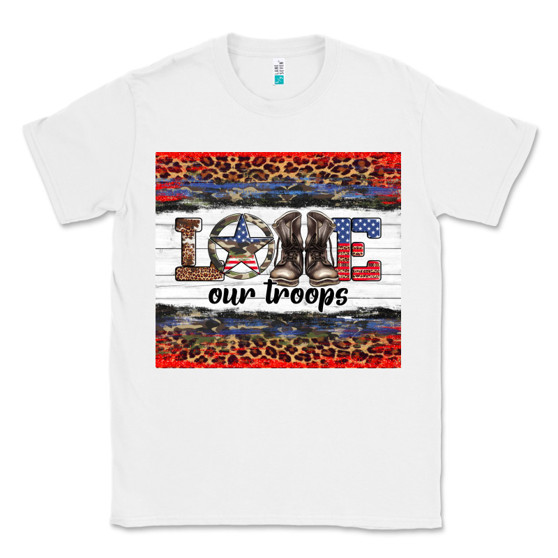 Armed Forces Day Love Our Troops Classic Tee by Artiststas | Teevron