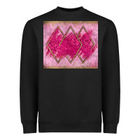 Black pink glitter Heavyweight Sweatshirt - JahusDesignShop