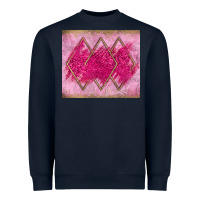 Navy pink glitter Heavyweight Sweatshirt - JahusDesignShop