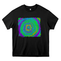 Black tie dye backround Heavy Core Tee - RanaPortraitStore
