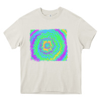 Tie Dye Backround Heavy Core Tee | Teevron