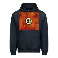 Navy magical train station Urban Hoodie - TumblerDesignByShophia