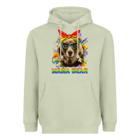 Mama Bear Pride Lgbtq+ Heavyweight Hoodie | Teevron
