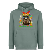 Sage Mama Bear Pride LGBTQ+ Heavyweight Hoodie - BundleAndBundleShop