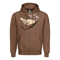 Chestnut personalized grandma Zipper Hoodie - MaliasSmallBusiness
