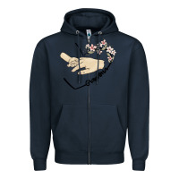Navy personalized grandma Zipper Hoodie - MaliasSmallBusiness