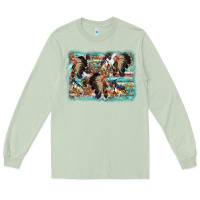 Matcha indian western background Long Sleeve Tee - AdoDesignShop
