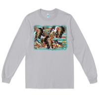 Moon Dust indian western background Long Sleeve Tee - AdoDesignShop
