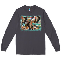 Smoke indian western background Long Sleeve Tee - AdoDesignShop