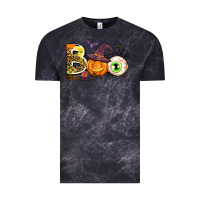Cloud Black boo Vintage Tee - AdoDesignShop