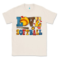 Natural love softball Classic Tee - AdoDesignShop