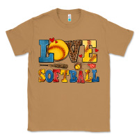 Toasted Coconut love softball Classic Tee - AdoDesignShop