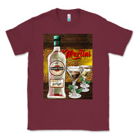 Burgundy martini Classic Tee - AdoDesignShop