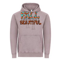 Vintage Zinc fall is proof that change is beautiful Vintage Hoodie - CowhideDigitalArt