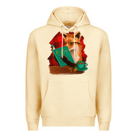 Pina Colada Fox with Coffee Premium Hoodie - Bettercallsaul