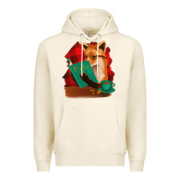Tofu Fox with Coffee Premium Hoodie - Bettercallsaul
