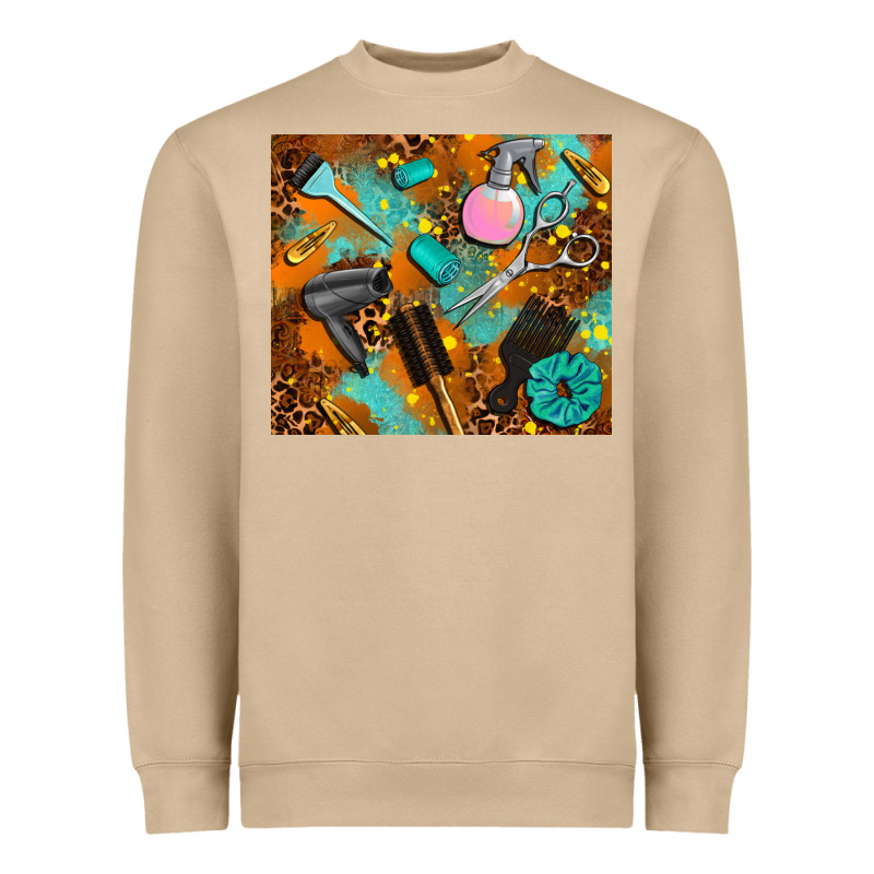Hair Tech Heavyweight Sweatshirt by AdoDesignShop | Teevron