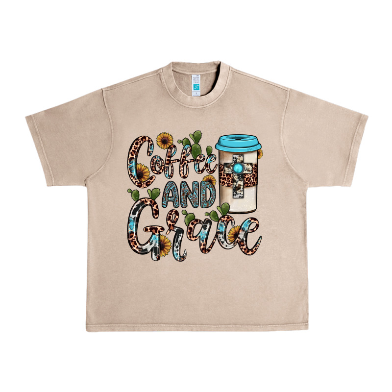 Coffee And Grace Urban Heavy Tee by JahusDesignShop | Teevron