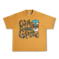 Peanut Butter coffee and grace Urban Heavy Tee - JahusDesignShop