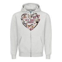 Dove Grey but first coffee Zipper Hoodie - MaliasSmallBusiness