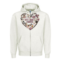 Oatmeal Heather but first coffee Zipper Hoodie - MaliasSmallBusiness