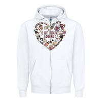 White but first coffee Zipper Hoodie - MaliasSmallBusiness