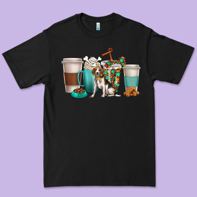 Premium Tee beagle dog coffee cups