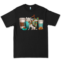 Black beagle dog coffee cups Premium Tee - texasbilliewilder