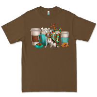 Cacao beagle dog coffee cups Premium Tee - texasbilliewilder