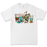 White beagle dog coffee cups Premium Tee - texasbilliewilder