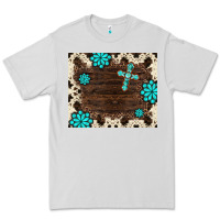 Dove Grey gemstone cross mousepad Premium Tee - BarkalooDesign