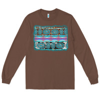 Chestnut turquoise gemstone background Long Sleeve Tee - AdoDesignShop