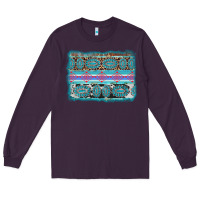 Plum turquoise gemstone background Long Sleeve Tee - AdoDesignShop