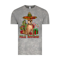 Cloud Rock Chihuahua feliz navidad Vintage Tee - JahusDesignShop