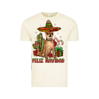 Vintage Arctic Chihuahua feliz navidad Vintage Tee - JahusDesignShop