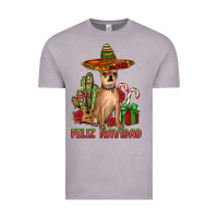 Vintage Zinc Chihuahua feliz navidad Vintage Tee - JahusDesignShop