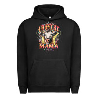 Pigment Black Country Mama Urban Hoodie - HowdyJamesFarm