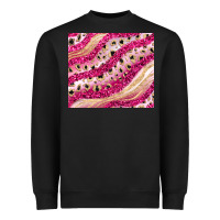 Black pink glitter Heavyweight Sweatshirt - JahusDesignShop