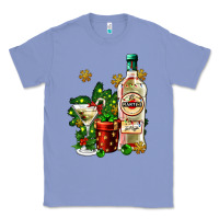 Colony Blue cocrtail martini and gift and snow Classic Tee - AdoDesignShop