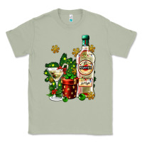 Matcha cocrtail martini and gift and snow Classic Tee - AdoDesignShop