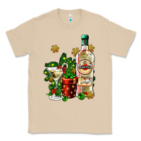 Mushroom cocrtail martini and gift and snow Classic Tee - AdoDesignShop