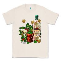 Natural cocrtail martini and gift and snow Classic Tee - AdoDesignShop