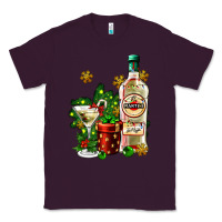 Plum cocrtail martini and gift and snow Classic Tee - AdoDesignShop
