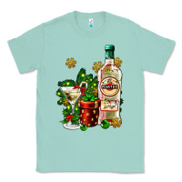 Seafoam cocrtail martini and gift and snow Classic Tee - AdoDesignShop